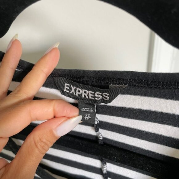 Stripe Express Dress - Picture 2 of 3